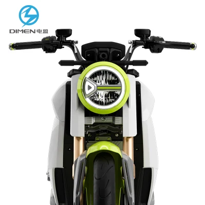 Moto électrique adulte longue portée 7000W avec haute vitesse 120 km/h