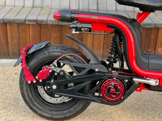 Scooter électrique à grande vitesse avec batterie au Lithium 72V60ah, amovible